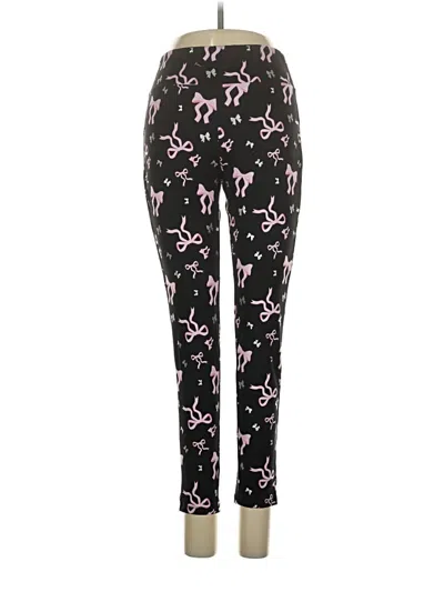 Pre-owned Fred David Leggings In Black