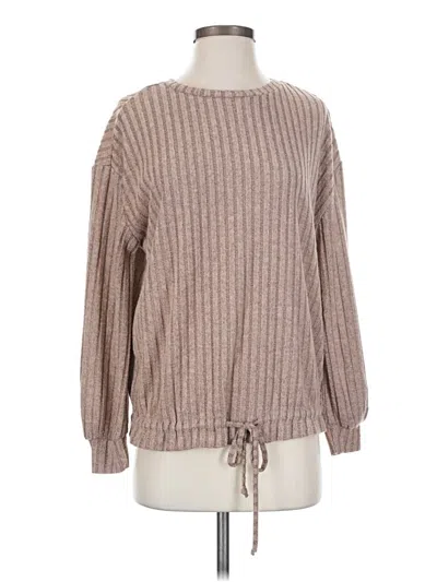 Pre-owned Fred David Pullover Sweater In Tan