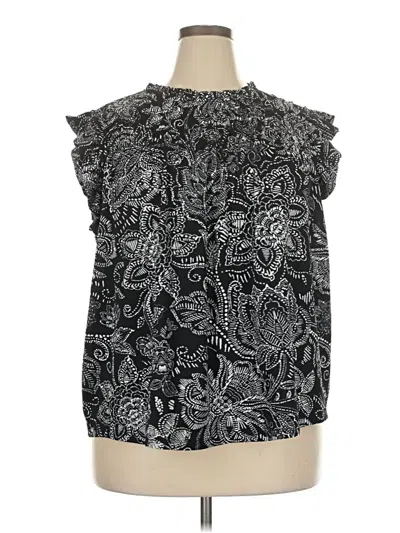 Pre-owned Fred David Sleeveless T-shirt In Black