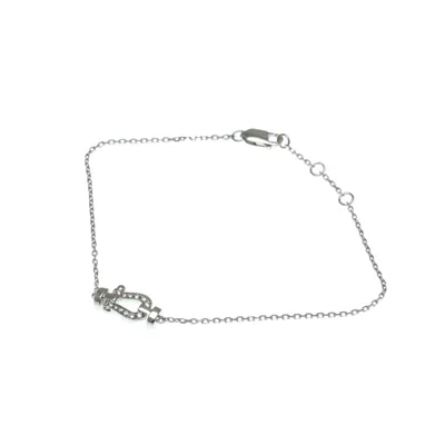 Pre-owned Fred F Force 10 Gold Bracelet Jewelry () In Silver
