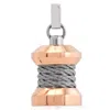 Fred Force 10 18k Yellow Gold And Steel Winch Pendant