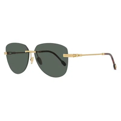 Fred Green Oval Men's Sunglasses Fg40045u 30n 61