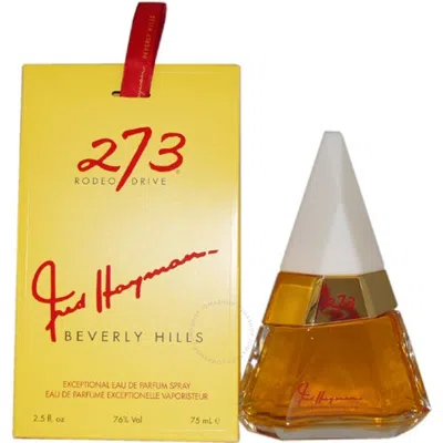 Fred Hayman 273 Red By Fred Hyman For Women Eau De Parfum Spray 2.5 oz (w) In White