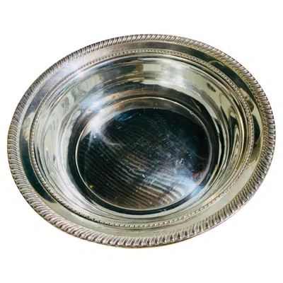 Pre-owned Fred Hirsch & Co. Sterling Dish Bowl In Silver