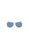 Fred Logo Sunglasses In Blue