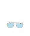 Fred Logo Sunglasses In Blue