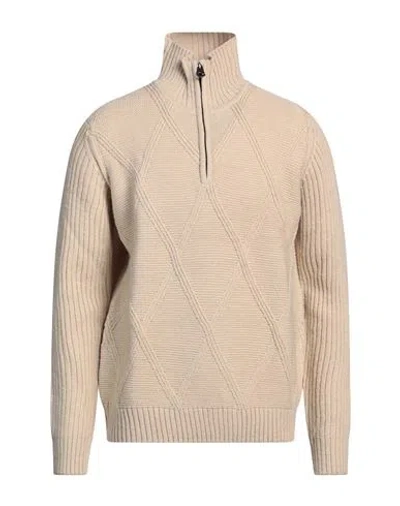 Fred Mello Man Cardigan Beige Size Xxl Acrylic, Wool, Polyamide