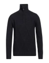 Fred Mello Man Turtleneck Midnight Blue Size Xxl Acrylic, Wool, Polyamide In Blue
