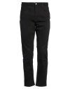 Fred Mello Man Jeans Black Size 31 Cotton, Elastane In Black