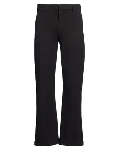 Fred Mello Man Pants Black Size Xs Cotton, Polyester, Elastane