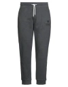 Fred Mello Man Pants Charcoal Size Xl Cotton, Polyester