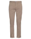 Fred Mello Man Pants Khaki Size 33 Cotton, Elastane In Beige