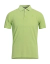 Fred Mello Man Polo Shirt Light Green Size M Cotton In Green