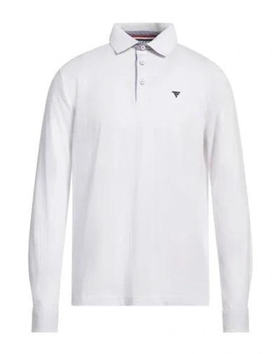 Fred Mello Man Polo Shirt White Size Xxl Cotton