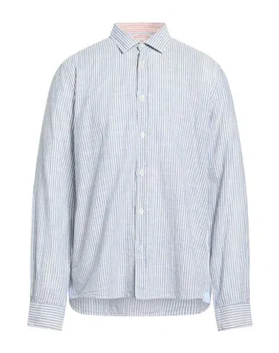 Fred Mello Man Shirt Blue Size 3xl Cotton