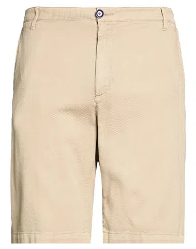 Fred Mello Man Shorts & Bermuda Shorts Taupe Size 40 Cotton In Neutral