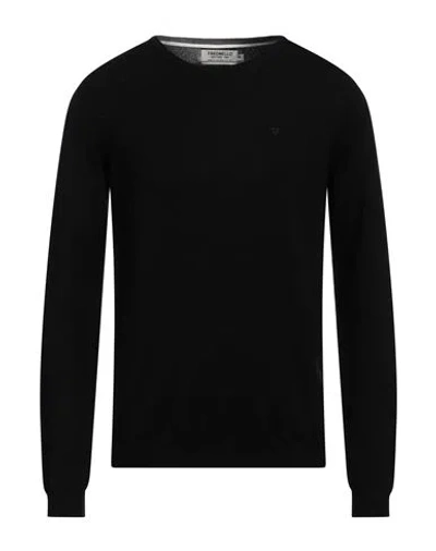 Fred Mello Man Sweater Black Size 3xl Viscose, Polyamide