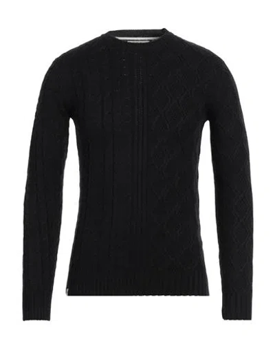 Fred Mello Man Sweater Black Size S Acrylic, Wool, Polyamide