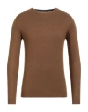 Fred Mello Man Sweater Brown Size S Viscose, Polyamide