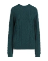 Fred Mello Man Sweater Deep Teal Size L Acrylic, Wool, Polyamide