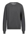 Fred Mello Man Sweater Grey Size 3xl Cotton, Wool In Grey