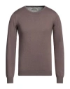 Fred Mello Man Sweater Khaki Size S Cotton, Wool In Beige
