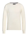 Fred Mello Man Sweater Off White Size Xl Cotton, Wool