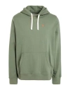 Fred Mello Man Sweatshirt Military Green Size 3xl Cotton, Polyester In Green