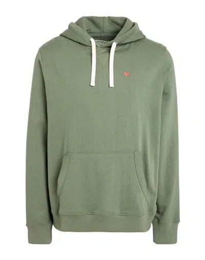 Fred Mello Man Sweatshirt Military Green Size 3xl Cotton, Polyester