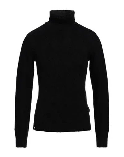 Fred Mello Man Turtleneck Black Size M Acrylic, Wool, Polyamide