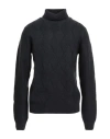 Fred Mello Man Turtleneck Midnight Blue Size 3xl Acrylic, Wool, Polyamide