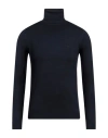 Fred Mello Man Turtleneck Midnight Blue Size 3xl Viscose, Polyamide