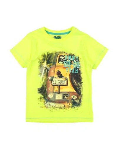 Fred Mello Babies'  Toddler Boy T-shirt Yellow Size 6 Polyester, Cotton