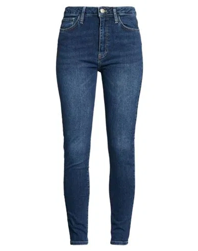 Fred Mello Woman Jeans Blue Size 26 Cotton, Elastane