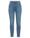 Fred Mello Woman Jeans Blue Size 31 Cotton, Elastane In Blue