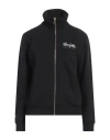 Fred Mello Woman Sweatshirt Black Size Xl Cotton In Black