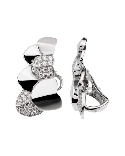 Pre-owned Fred Of Paris 18k 0.88 Ct. Tw. Diamond Earrings (authentic Pre-loved)