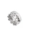 Fred Of Paris 18k Diamond Triple Arc Ring (authentic )