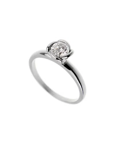 Fred Of Paris Platinum 0.51 Ct. Tw. Diamond Fleur Celeste Ring (authentic Pre-loved) In Metallic