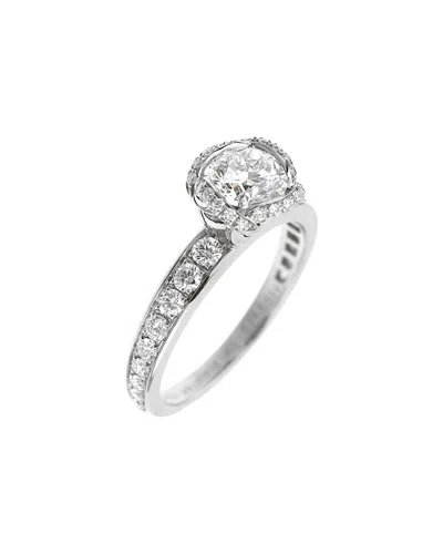 Pre-owned Fred Of Paris Platinum 1.22 Ct. Tw. Diamond Ring (authentic Pre-loved)
