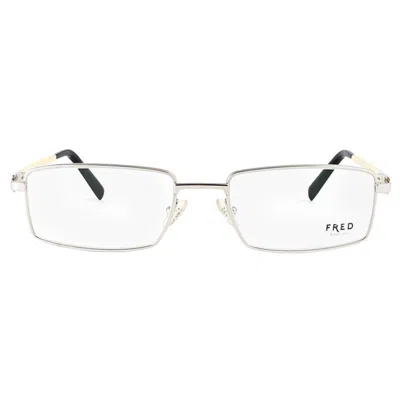 Pre-owned Fred Paris New Vintage Fred Saint Vincent Rx Prescription Silver & Gold Made In France In Gray
