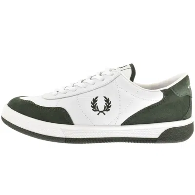 Fred Perry B11 Trainers White And Green