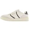 Fred Perry Leather And Suede Sneakers In White