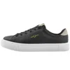 Fred Perry B71 Leather Nubuck Trainers Black In Black