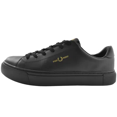 Fred Perry B71 Leather Trainers Black