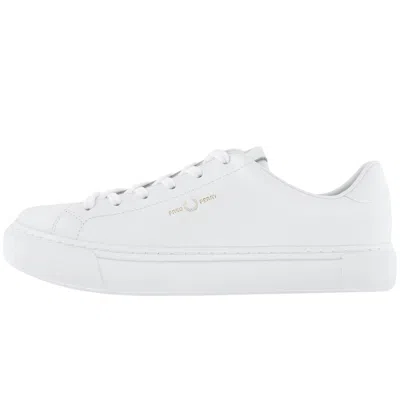 Fred Perry B71 Leather Trainers White