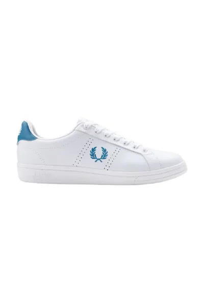 Fred Perry B721 Tennis Shoe In White
