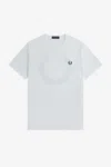 Fred Perry Short-sleeved T-shirt In White