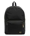 Fred Perry Backpack In Black