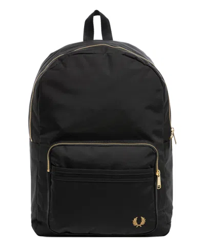 Fred Perry Backpack In Black